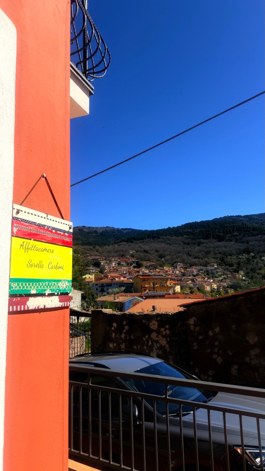 Scorcio verticale di Tonara